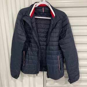 Tommy Hilfiger Dark Blue Quilted Jacket